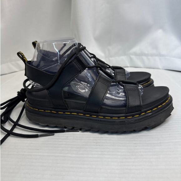 Dr. Martens Nartilla Platform Sandal Gladiator black size lady 9 - Picture 4 of 14